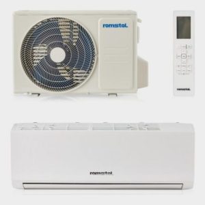 Aer conditionat inverter Romstal EcoVent 500 12000 BTU, R32, clasa A++/A+, Wi-Fi,fara kit